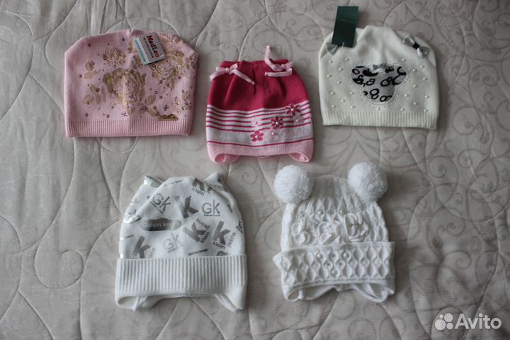 Детские шапки на девочку