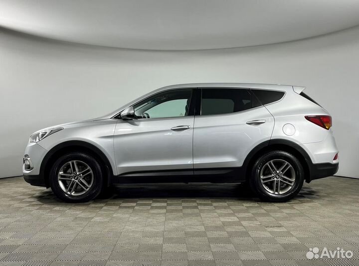 Hyundai Santa Fe 2.2 AT, 2017, 119 865 км