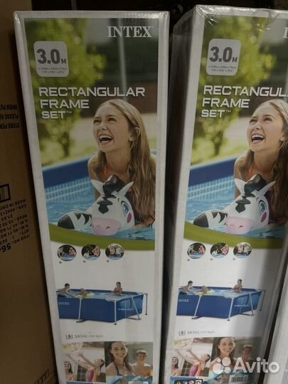 Каркасный бассейн новый