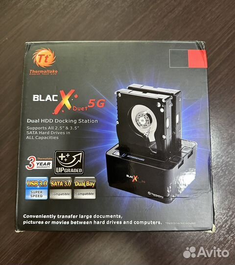 Док станция для hdd 2.5 3.5 Thermaltake SATA