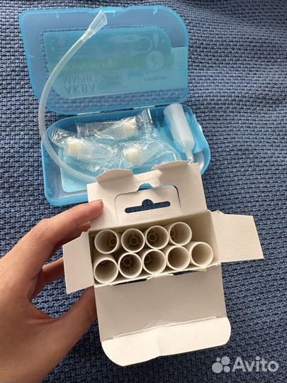 Газоотводная трубочка и назальный аспиратор