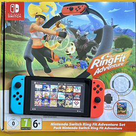 Nintendo Switch прошит чип с играми +Ring Fit