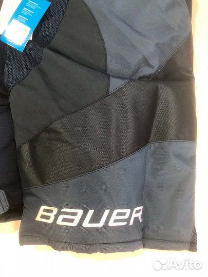 Хоккейные шорты bauer hyperlite sr синие