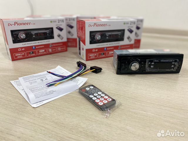 Магнитола pioneer Bluetooth aux USB