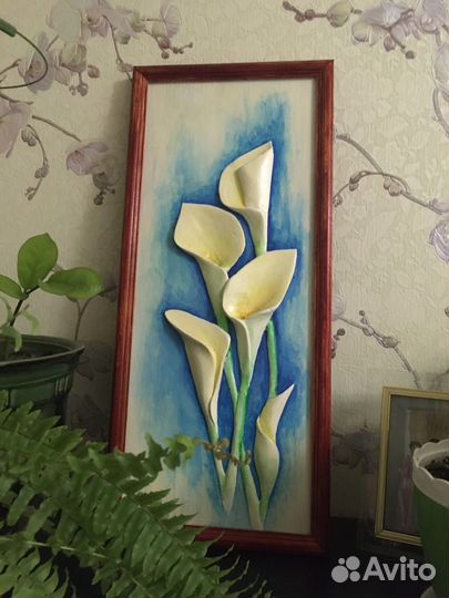 Картина гипсовая