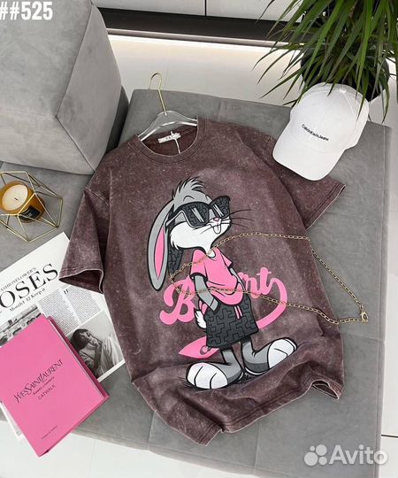 Футболка женская оверсайз