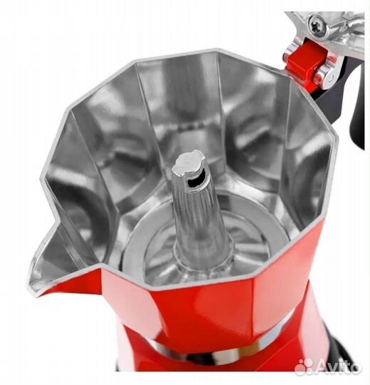 Гейзерная кофеварка новая