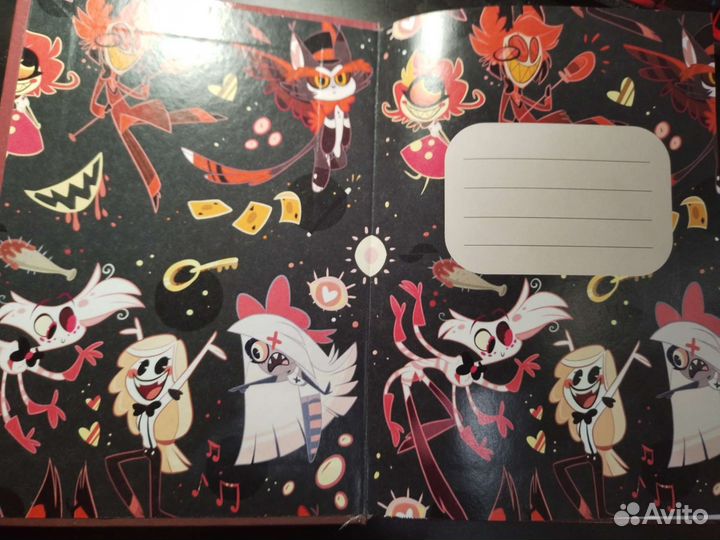 Скетчбук блокнот Hazbin Hotel