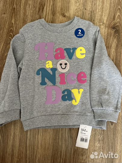 Кофта mothercare новая 92р (комплект 2 шт)