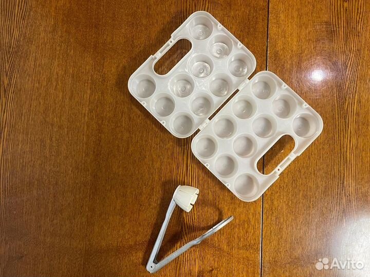 Яйцерезка, переноска для яиц СССР б/у