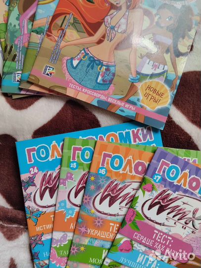 Журналы и книги винкс winx