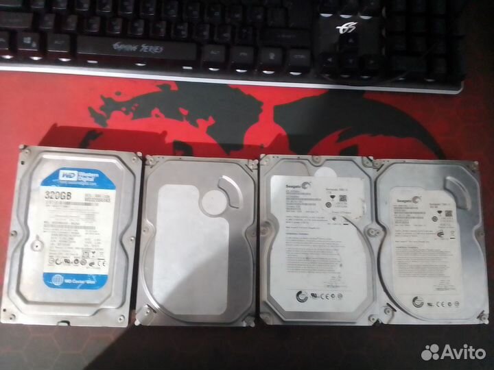 Жесткий диск +мать +проц +плашки все за 2000