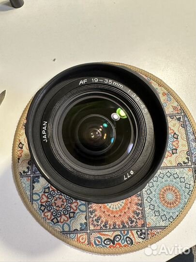 Объектив Tokina AF 19-35 mm 1:3,5-4,5