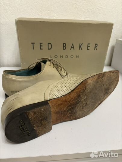 Ted Baker London.кожаные туфли. 41 EU