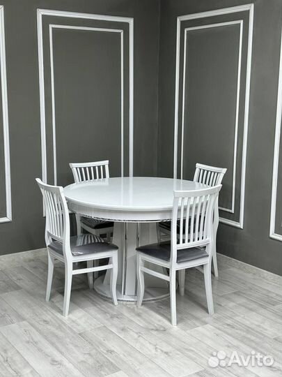 Стол со стульями в наличии\оплата при получении