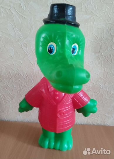 Игрушка крокодил Гена СССР