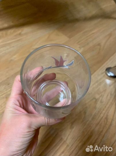 Набор стаканов из стекла