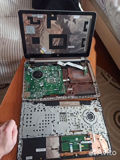 Ноутбук,комплектующие hp 15-n050SR корпус, блок