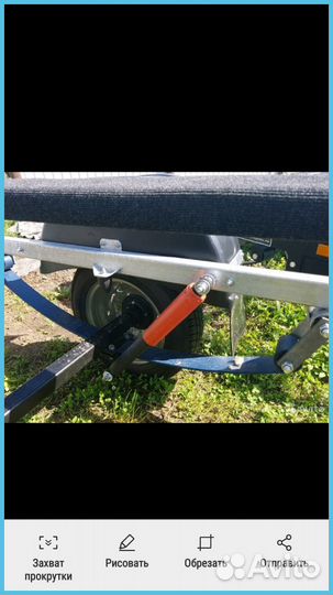 Прицеп оцинк. Дельфин 3.9м рессорный Трейлер