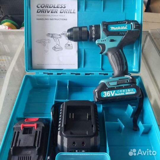 Шуруповерт ударный makita 36v