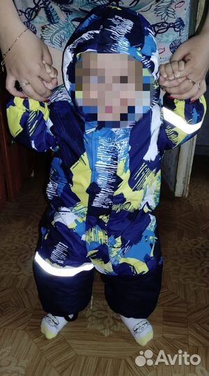 Зимний комбинезон на мальчика
