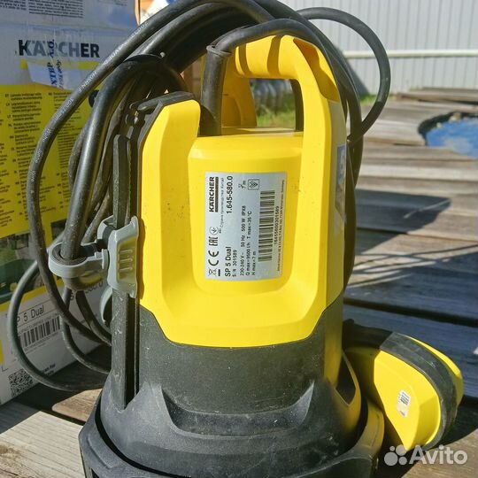 Насос дренажный погружной karcher SP Dual