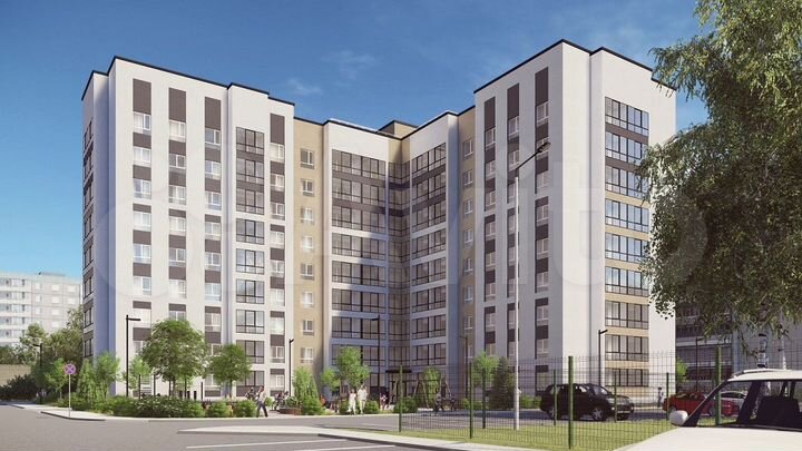 1-к. квартира, 42,8 м², 5/9 эт.