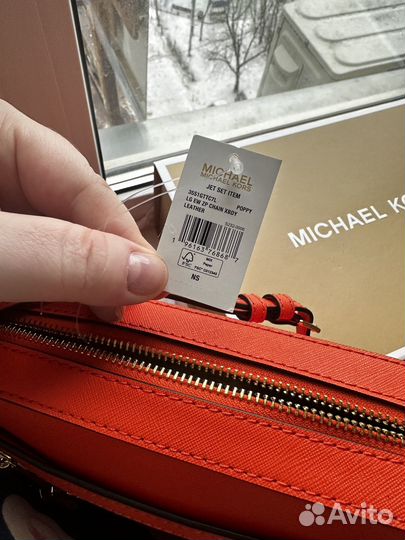 Сумка натуральная кожа michael kors