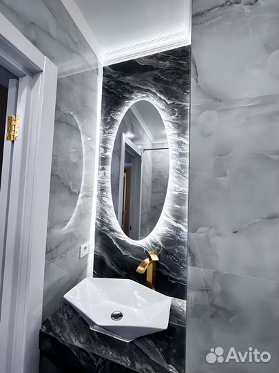 Зеркала с подсветкой любой формы на заказ