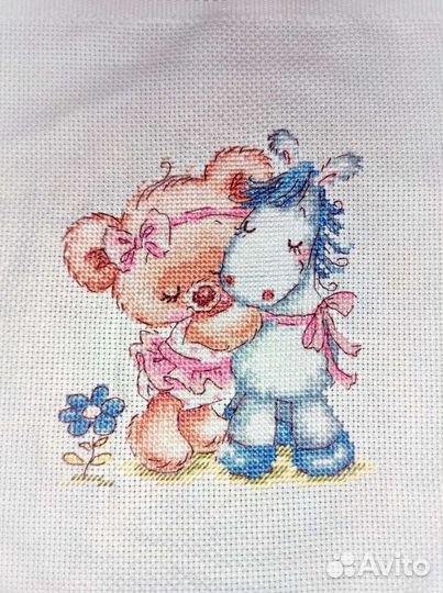 Детская метрика(вышивка крестом)