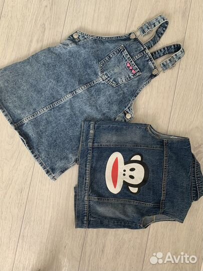 Вещи пакетом на девочку на рост 116