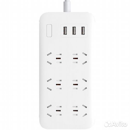 Удлинитель Xiaomi Mi Power Strip (6+3)