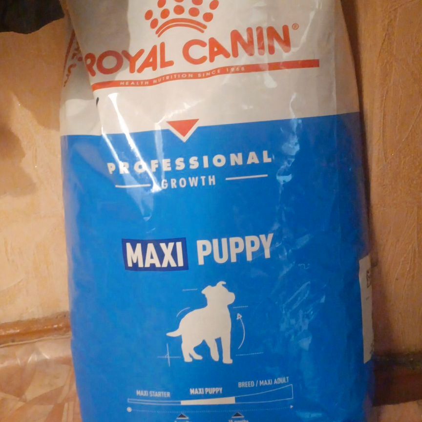 Корм для собак royal canin puppy maxi