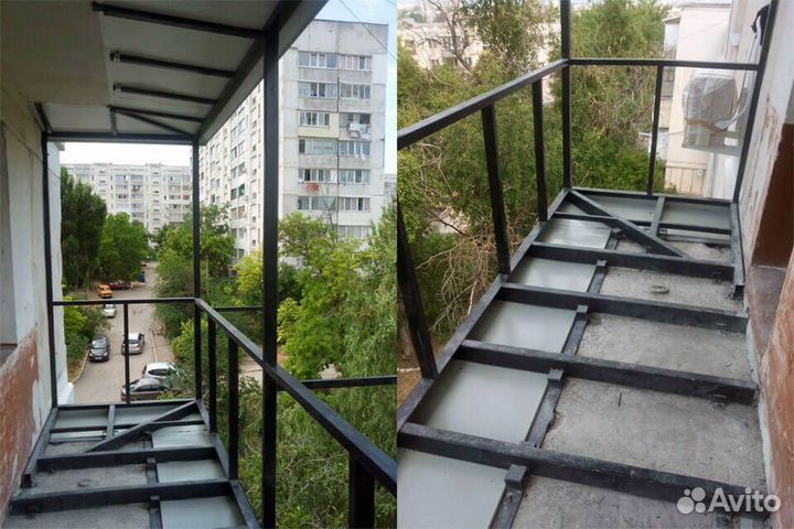 Остекление и отделка балкона