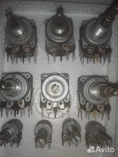 Резисторы переменные гдр (стерео)