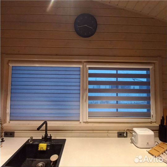 Рулонные Шторы Зебра на заказ