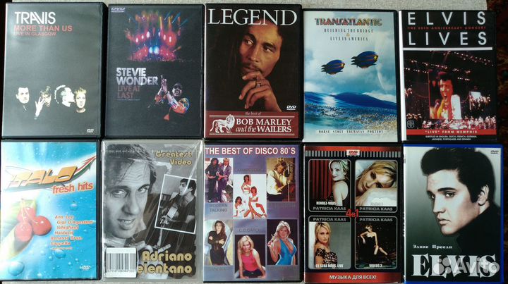 Двд диски Музыка 3