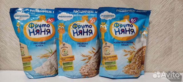 Каша Фруто няня
