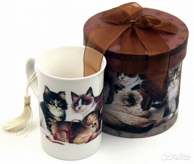 Кружка в подарочной упаковке разные дизайны
