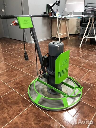 Затирочная машина для полусухой стяжки