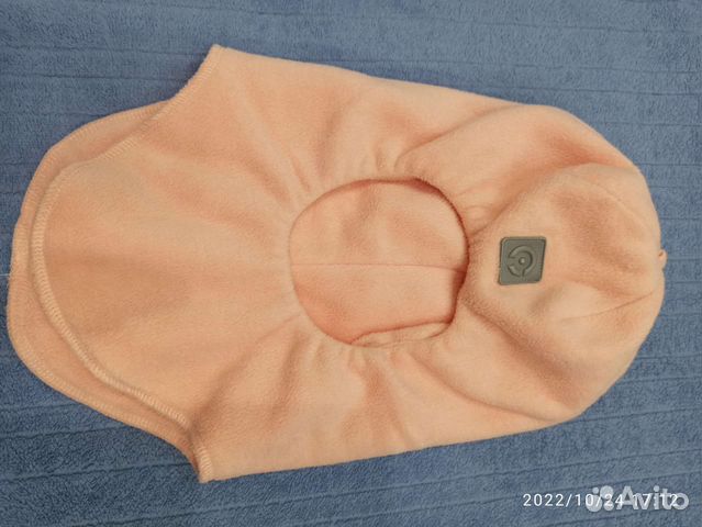 Шапка шлем для девочки 46 48