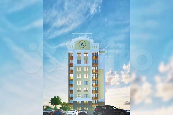 2-к. квартира, 52,7 м², 2/9 эт.