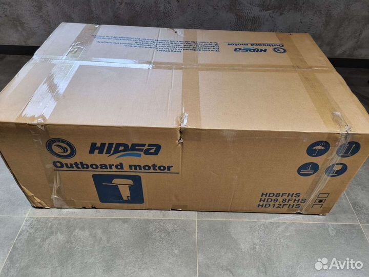 Лодочный мотор hidea HD9.8FHS 9.8 л.с