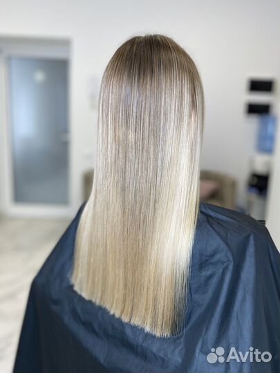 Кератиновое выпрямление и ботокс волос