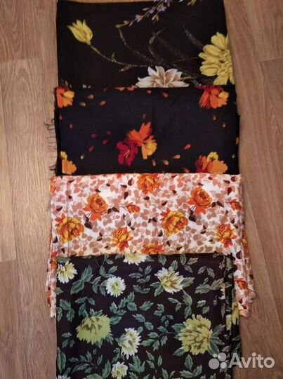 Ткань трикотин и шёлк СССР