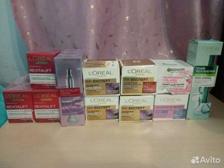 Крем для лица loreal,гарньер