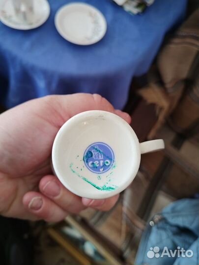 Румынский кофейный сервиз