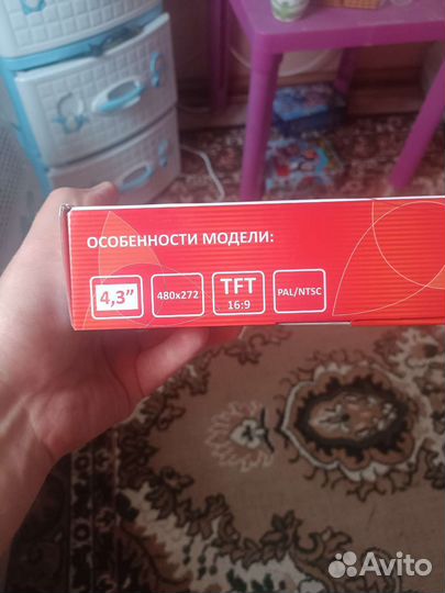 Зеркало заднего вида с монитором sho-me