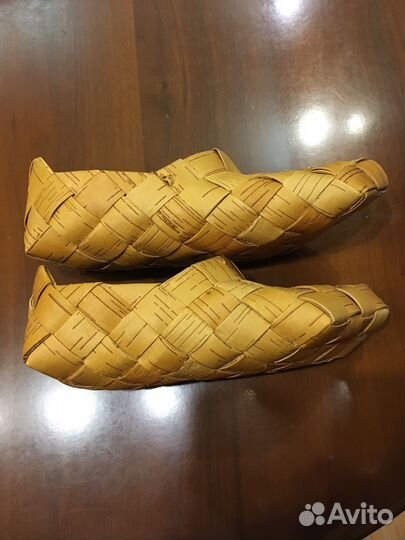 Лапти из бересты
