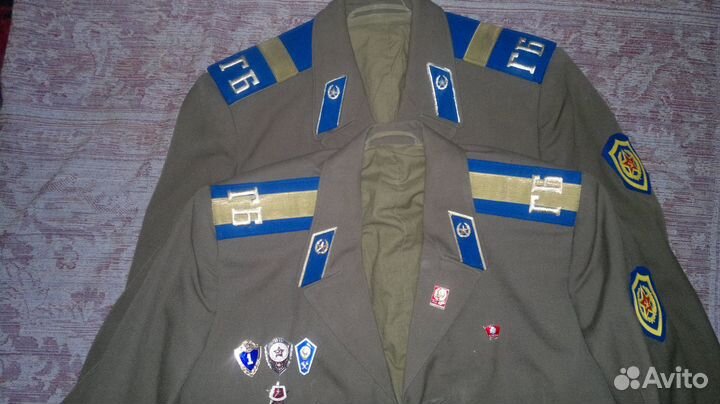 Форма солдата и офицера кгб СССР,оригинал